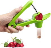Strumento per sbucciare ciliegie professionale - Rimuovitore di semi di ciliegia - Utensile da cucina - Sostenibile - Spazievanzeggiante - Facile da utilizzare - Lama in acciaio inossidabile