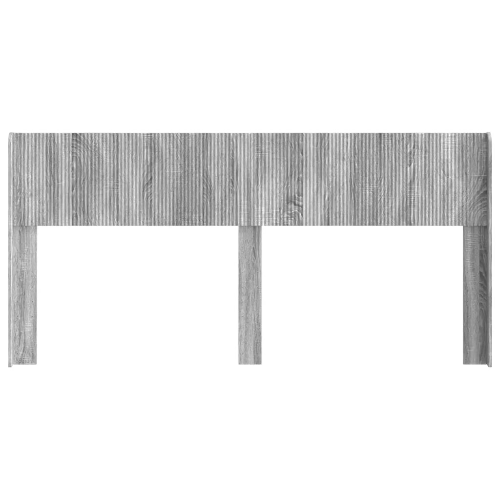 Testiera Letto Sonoma grigio Legno ingegnerizzato 889661