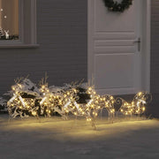 Renne LED con 40 LED 5 pcs Oro PET