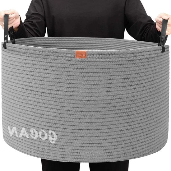 Asciugamano di cotone per asciugatrice - grigio - copri cuscini giocattoli - 55 x 35 cm