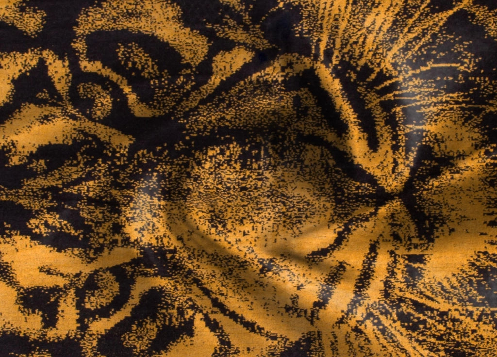 Telo Mare Jacquard Spugna Asciugamano Spiaggia Disegno Safari Tigre