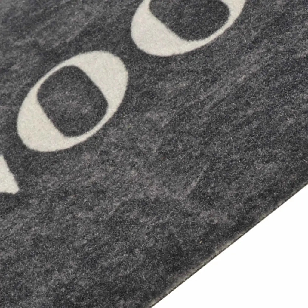 Tappeto da Cucina Lavabile-Tappetino da Cucina Nero Cucinare 60x180 cm Velluto