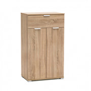 Mobiletto con 2 Anta e 1 Cassetto 27x38x103 h cm in Truciolare bilaminato Naturale