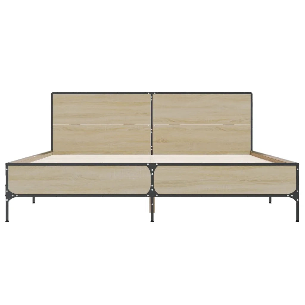 Giroletto Rovere Sonoma 120x200 cm in Legno Multistrato Metallo
