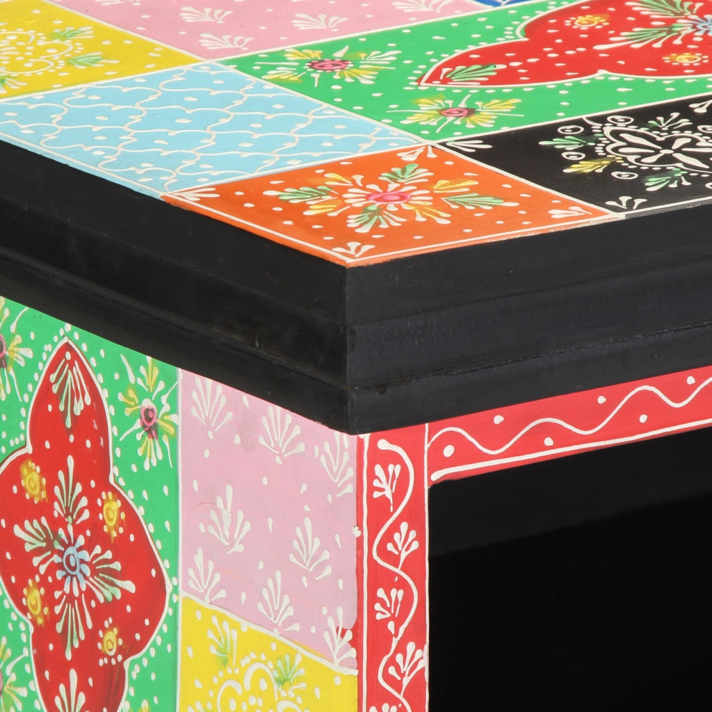 Mobile TV da Muro Multicolore 80x30x22 cm in Legno Ingegnerizzato