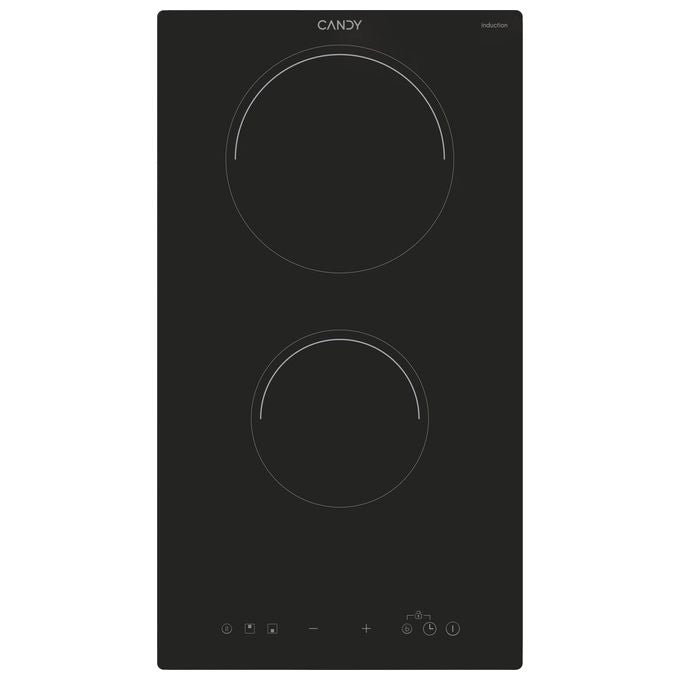 Candy CID30-1 Idea Piano cottura da incasso a induzione 30 cm 2 zone Touch Boost Timer 3500 W colore Nero