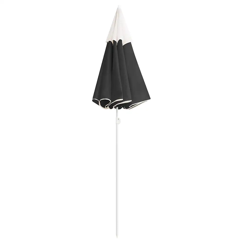 Ombrello | Parasolne Giardino con Palo in Acciaio Antracite 180 cm