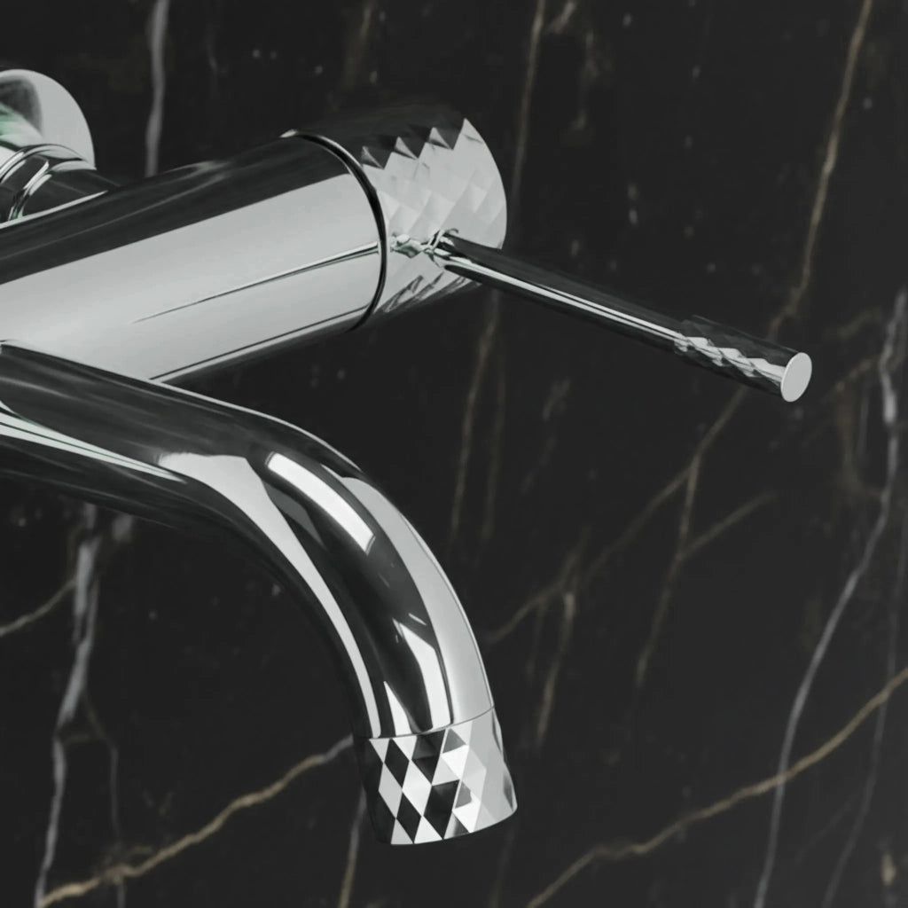 Rubinetto Da Vasca Rea Lungo Diamond Chrome