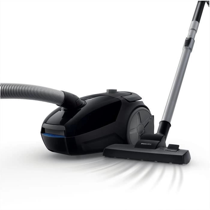 Aspirapolvere a bidone con sacco - PHILIPS FC8241/09 - 900 W - 77 dB - Nero intenso