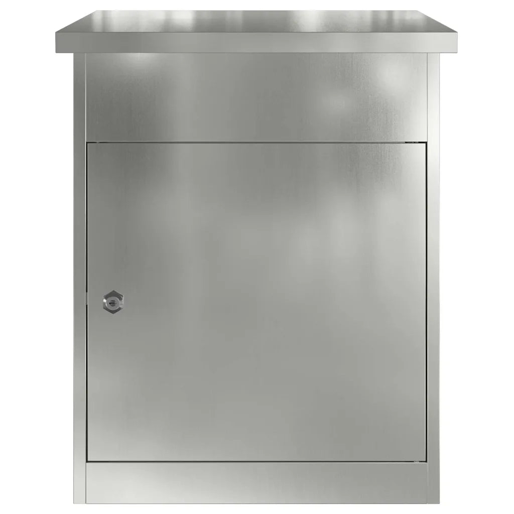 Cassetta per pacchi Nero 47.5 x 38 x 59 cm Acciaio zincato CFW8970449