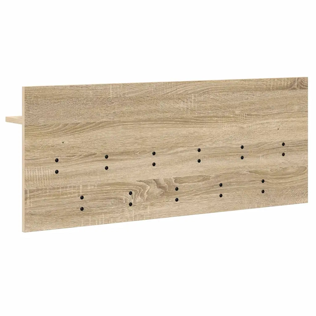 Appendiabiti a muro Rovere Sonoma 100 x 40 x 12 cm 874445