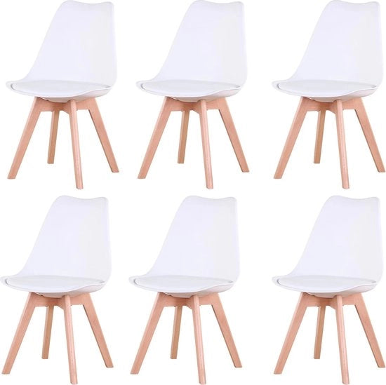 Set di Sedie da Cucina a 6 Posti - Bianco - Sedie da Cucina Design - Sedile da Barca - Sedie da Cucina Scandinave Medioevale - Sedile in Pelle PU - Sedile in Legno di Faggio

Modello: 
Specifica: 
Codice prodotto: