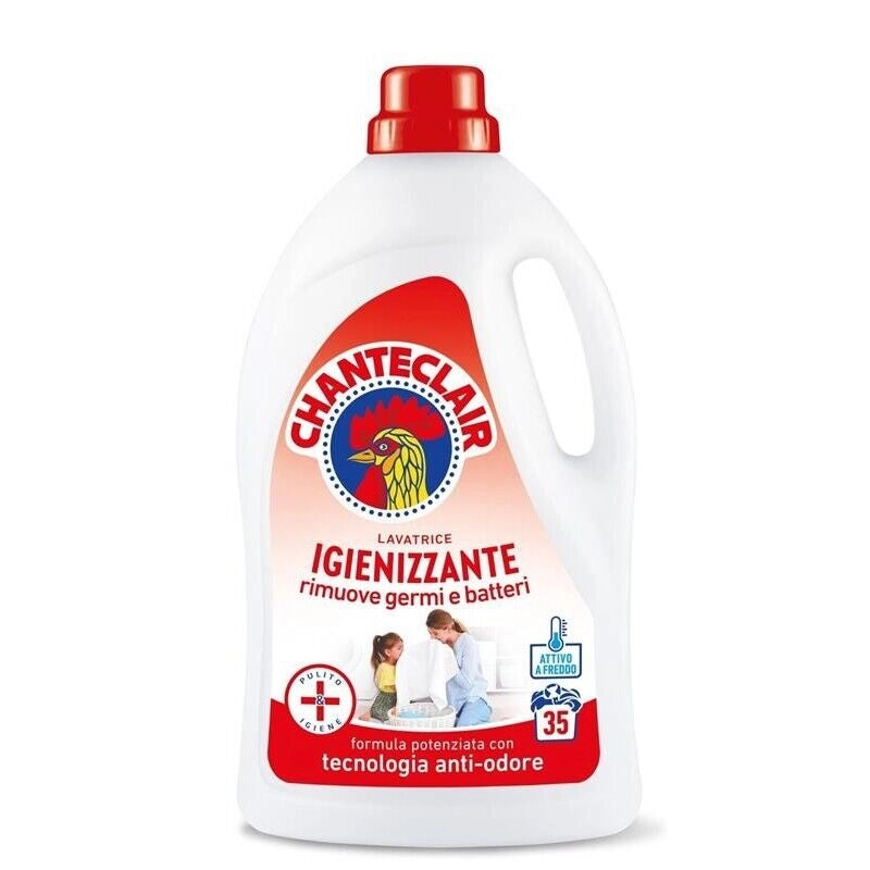CHANTECLAIR LIQUIDO PER LAVATRICE 35 LAVAGGI IGIENIZZZANTE 1575 ML OKY