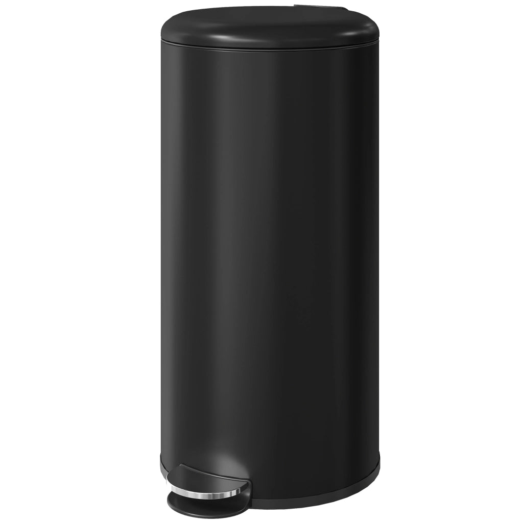 Cestino 30L Pedale ¨C Zephmum ¨C 36x30x63,5 cm, Nero
