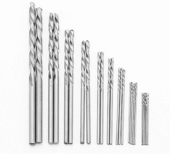 Set di Trapani a Mano Mini Twist - 0.5mm-3.0mm - Strumento di Foratura con Piccolo Foro - Set di Trapani Preciso