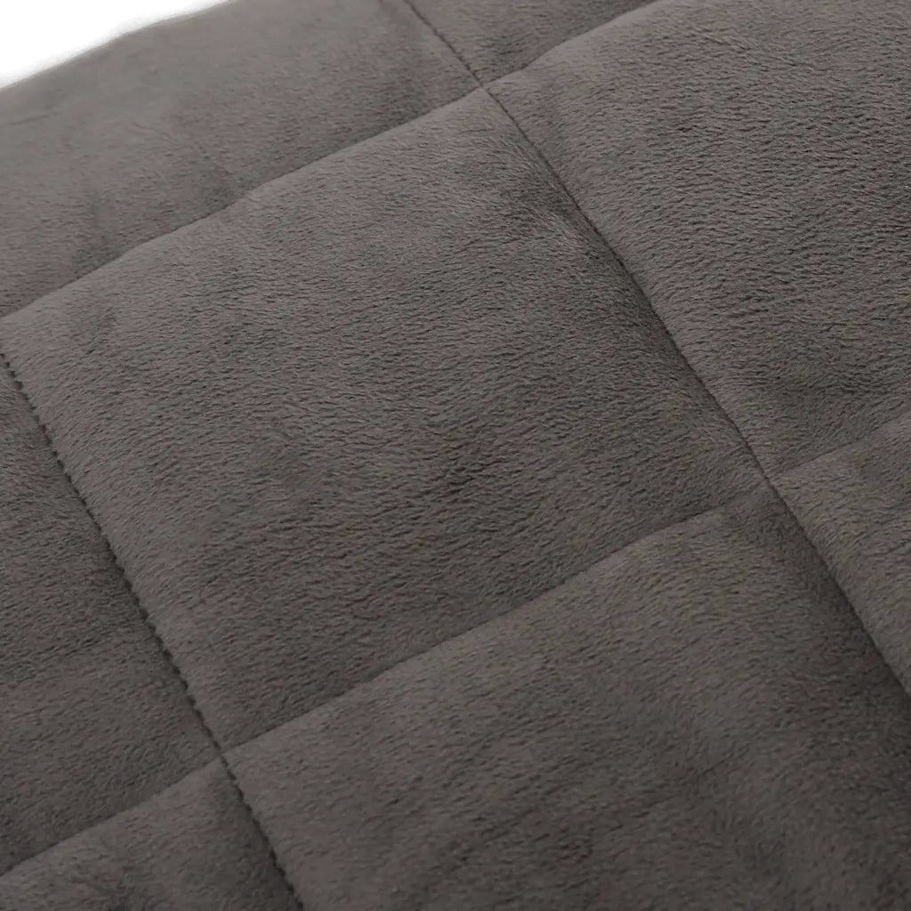 Coperta Ponderata Grigia 220x240 cm 11 kg Tessuto 3154844