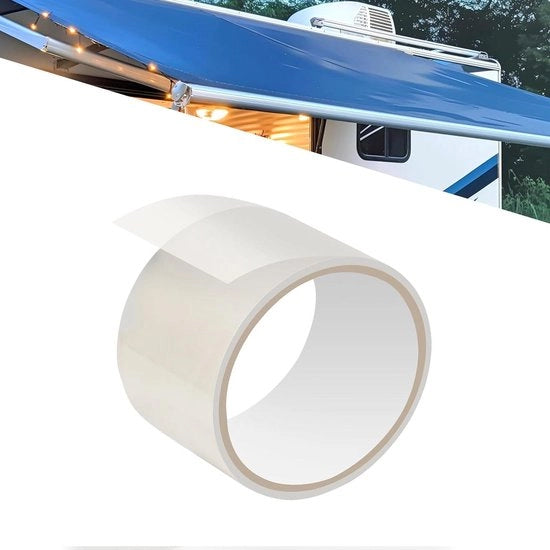 Banda di riparazione per tende premium, 5m * 6cm - Adesivo di riparazione per luifel