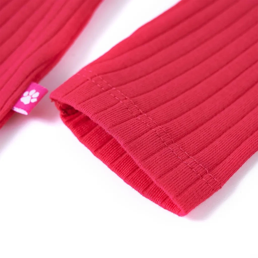 Maglietta da Bambina a Maniche Lunghe Fucsia 104 14140