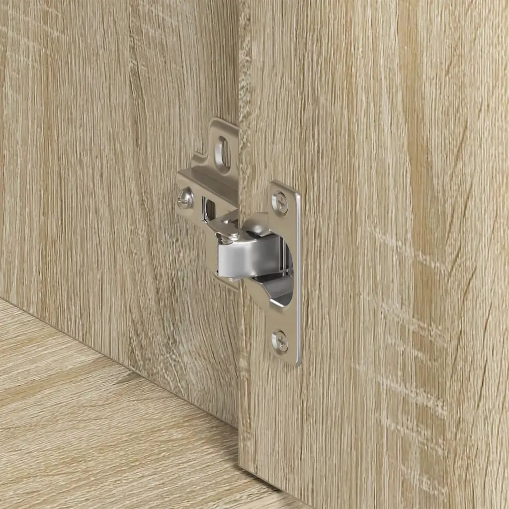 Credenza Rovere Sonoma 88x30x70 cm in Legno Multistrato 800678