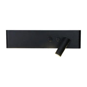 Applique lettura moderna nera destra LED 10+3W 4000K