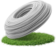 Trimmer a filo 3,0 mm x 41 m in acciaio - Nylon - adatto a prati - universale