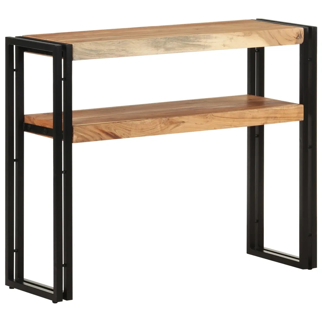 Tavolo Consolle | Tavolo d'Ingresso 90x30x75 cm in Legno Massello di Acacia