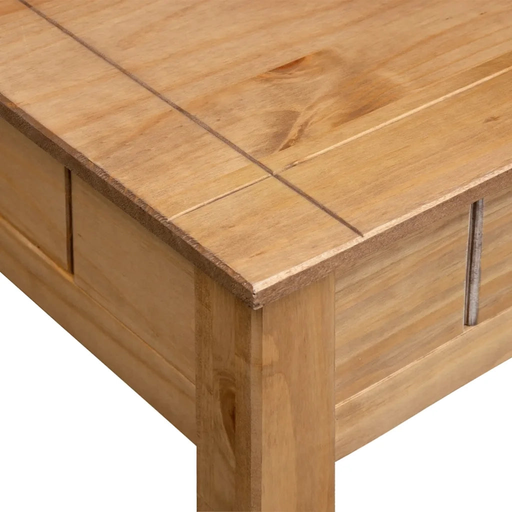 Tavolino da CaffÃ¨ 100x60x45 cm in Pino Massello Panama Range cod mxl 14750