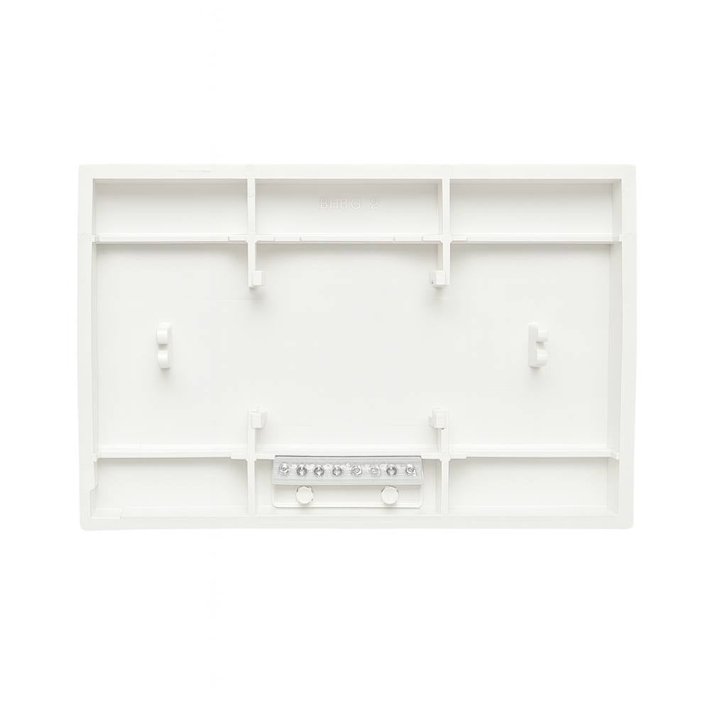 Copritasto illuminabile bticino livinglight bianco per ambienti eleganti *** numero posti 3 moduli, confezione 1