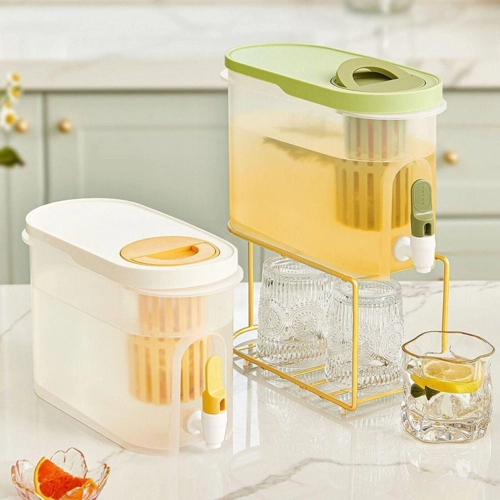 Trade Shop - Dispenser Contenitore 3,9 Lt Con Rubinetto Per Bevande Distributore Da Eventi -