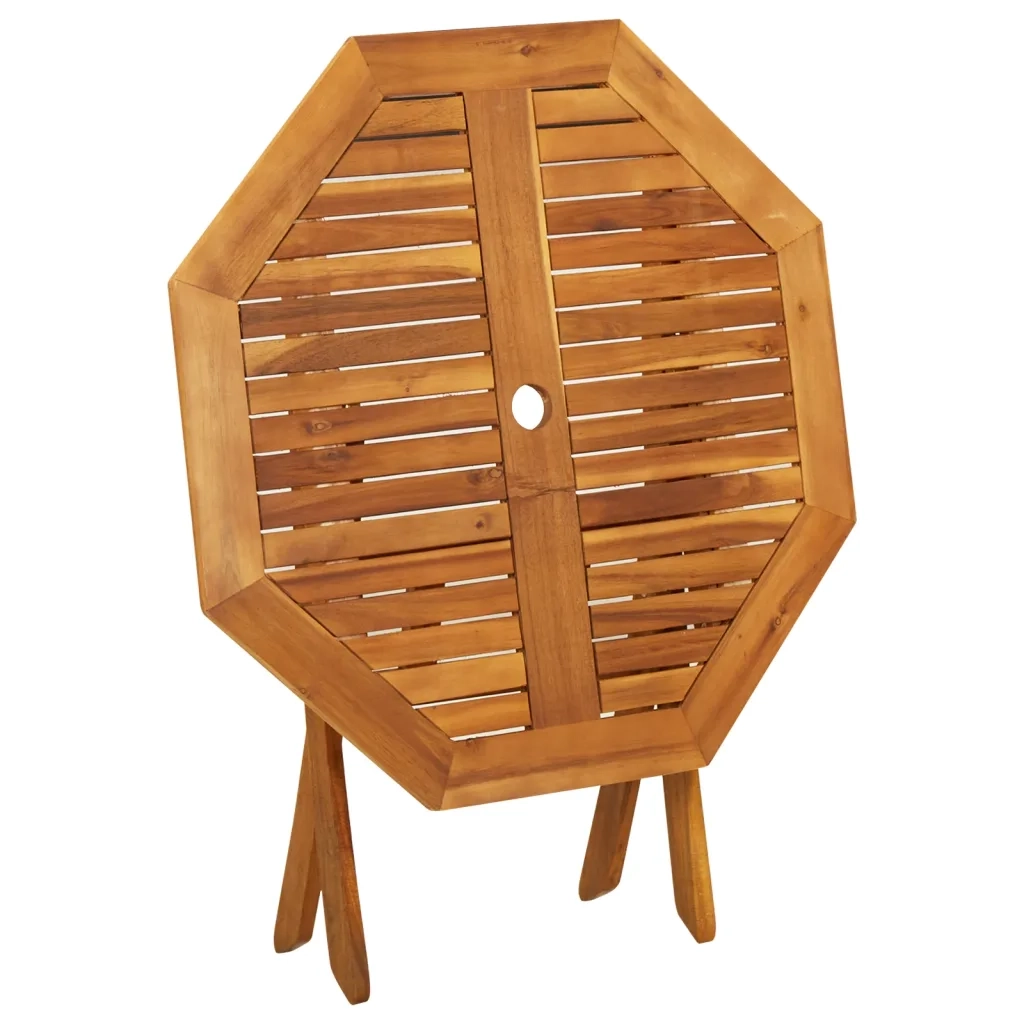 Set da Pranzo da Giardino 5 pz in Legno Massello di Acacia 3086994