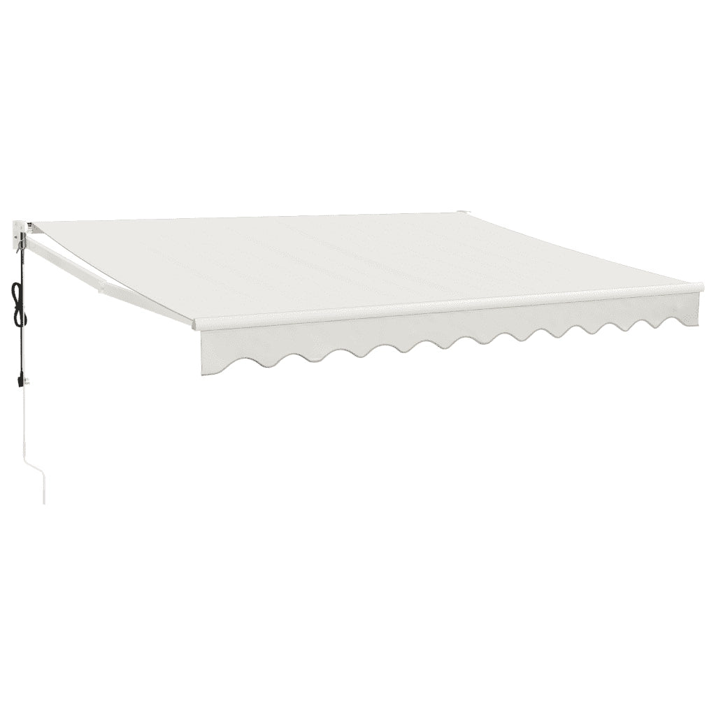 Tenda Sole Automatica Retrattile Crema 3,5x2,5 m 3154477