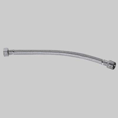 FLESSIBILE IN ACCIAIO GIGANTE F 3/8 X F 3/8  cm 35     MADE IN ITALY