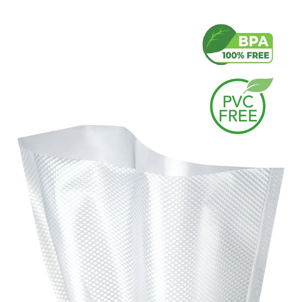 Buste Sottovuoto Goffrate 50pz 25x40cm uso Domestico e Professionale BPAFREE