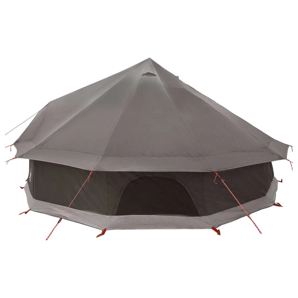 Tenda Tipi con tetto Marrone Grigio 600 x 600 x 350 cm 42029031