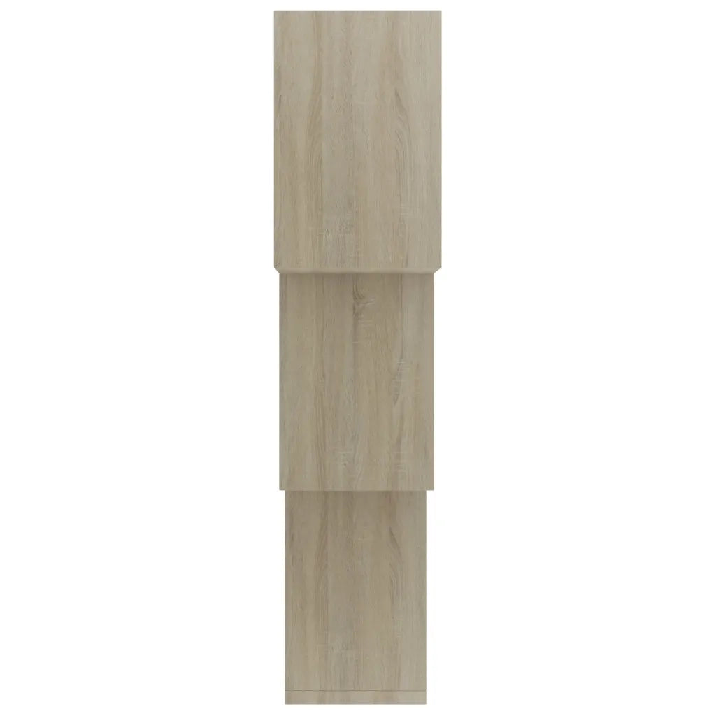 Mensole a Muro Cubiche in Rovere Sonoma 68x15x68cm Truciolato 800273