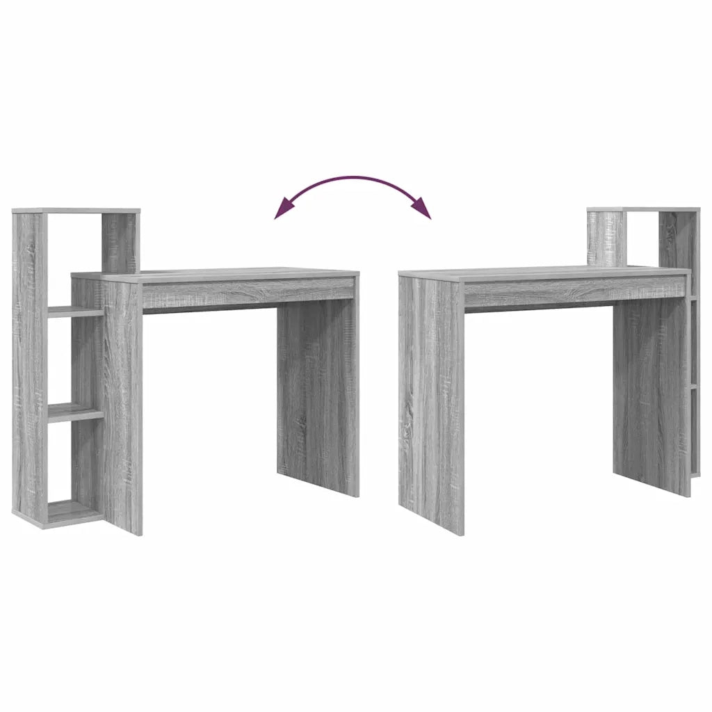 Scrivania Grigio Sonoma 100 x 40 x 90 cm Legno multistrato 869319