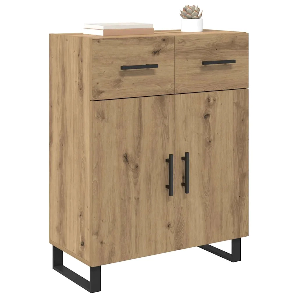 Credenza-Buffet-Armadio da cucina Rovere artigianale 69,5 x 34 x 90 cm Legno multistrato 224807