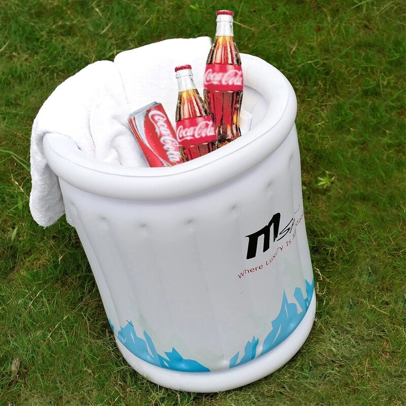Porta Bottiglie Galleggiante Frigo Gonfiabile per Minipiscina Mspa