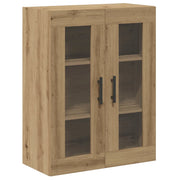 Credenza | Madia | Buffet da pranzo | Armadio da pranzo Rovere Artigianale 69,5x34x90 cm in Legno Multistrato