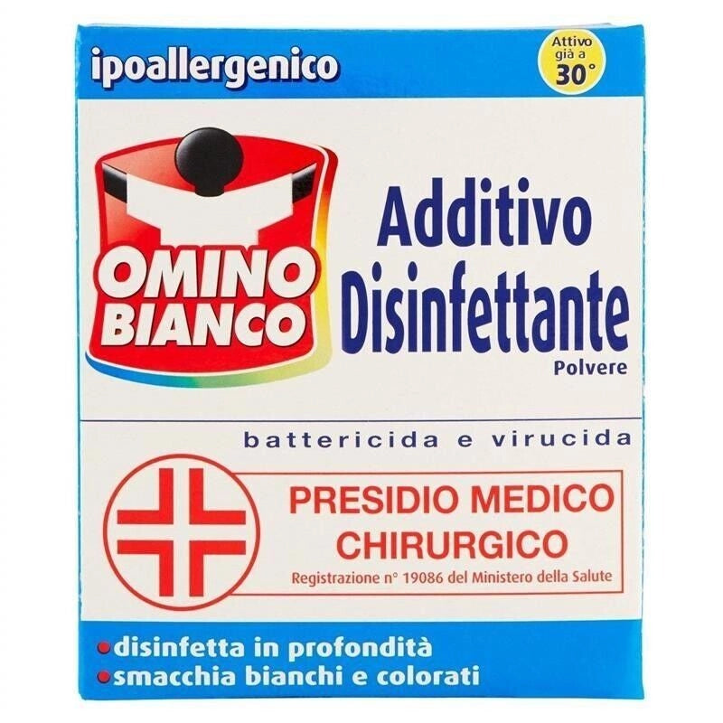OMINO BIANCO ADDITIVO DISINFETTANTE 3 X 450 GR