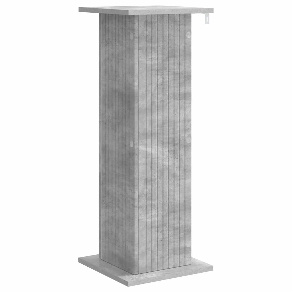 Supporto per piante Grigio Cemento 30,5 x 30 x 80,5 cm