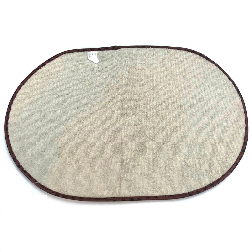 TEPPETO DOCCIA BAGNO CANE GATTO MICROFIBRA 54x32CM CUSCINO CUCCIA ANIMALI