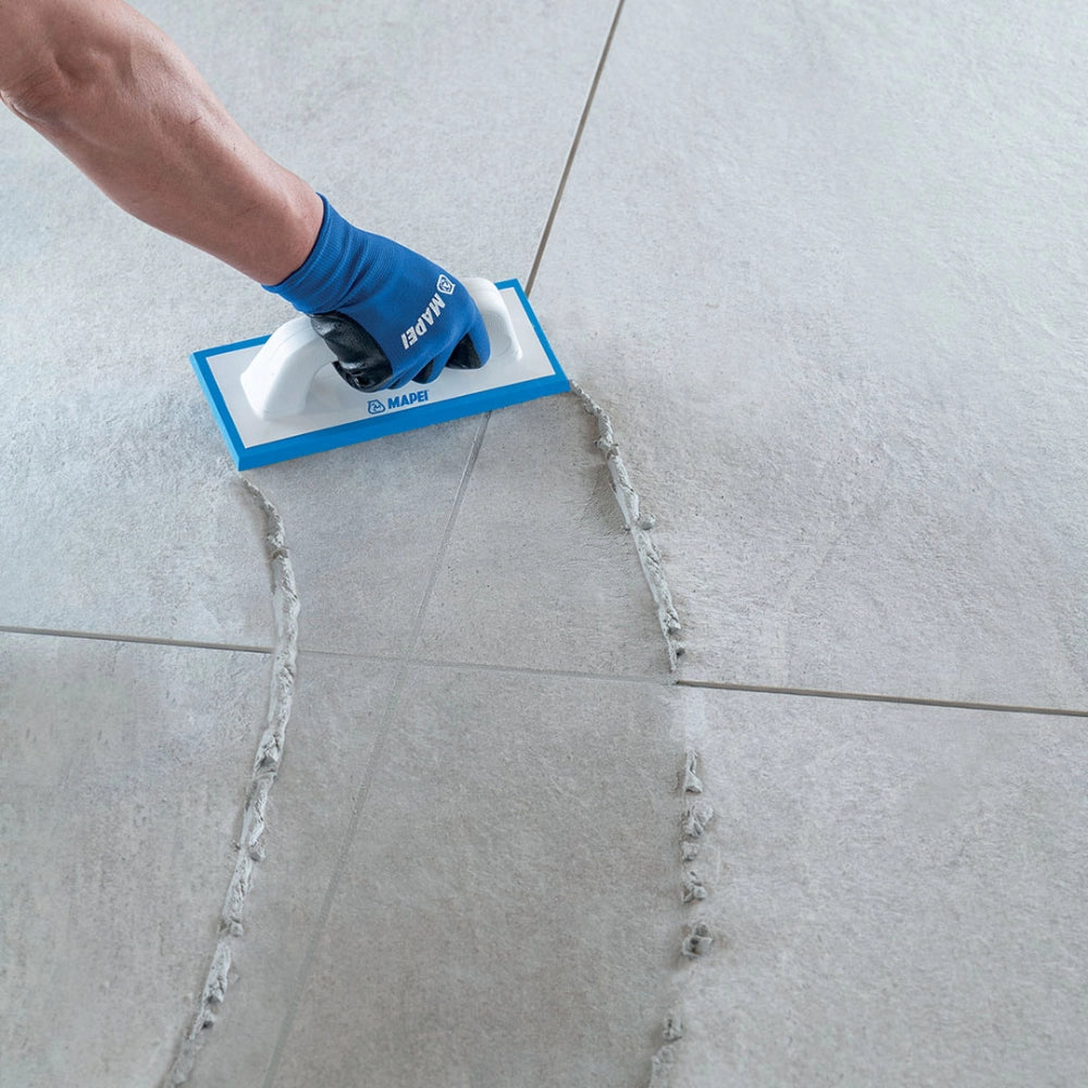 Stucco fughe grana grossa ceramiche piastrelle mosaici keracolor gg sacco 5 kg *** colore- grigio argento - 111, conf...