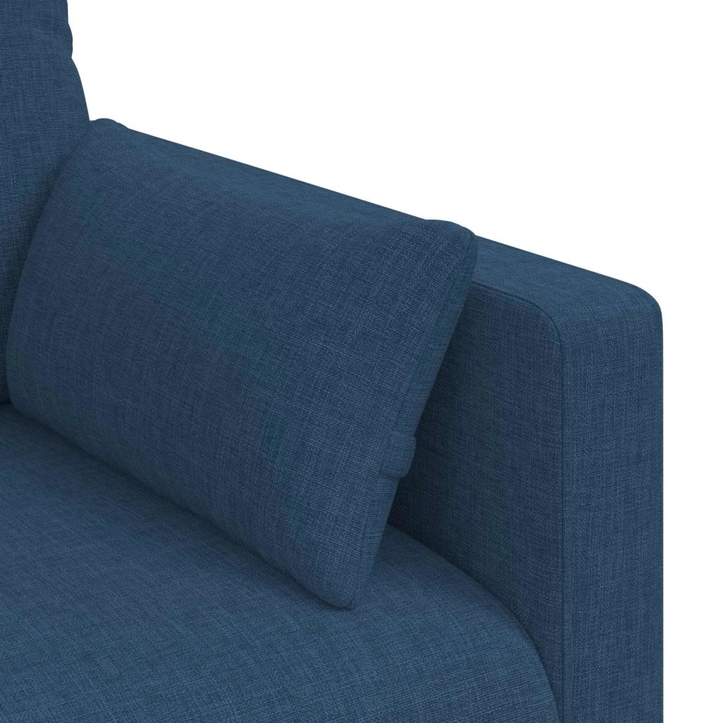 Divano Blu 198 x 78 x 80 cm Tessuto