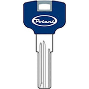 CHIAVE PUNZONATA POTENT 3400KB ORIGINALE - OTTONE NICHELATO- 10 pezzi