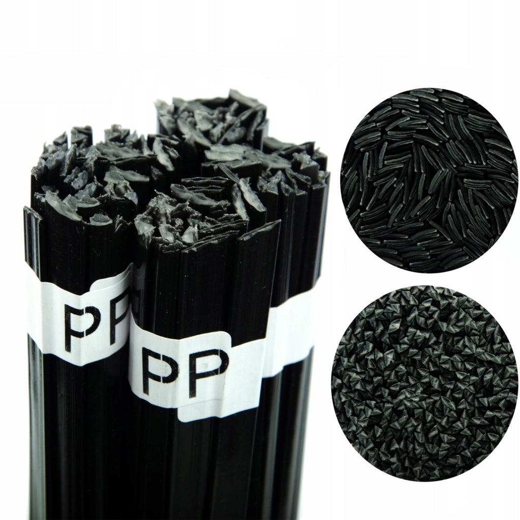 Set di Saldatura Plastica Professionale Rosfix – Ugello "Scarpa" Y8x9, Spoi 100g ABS, PP, PP/EPDM, PC+PBT, PP+T40