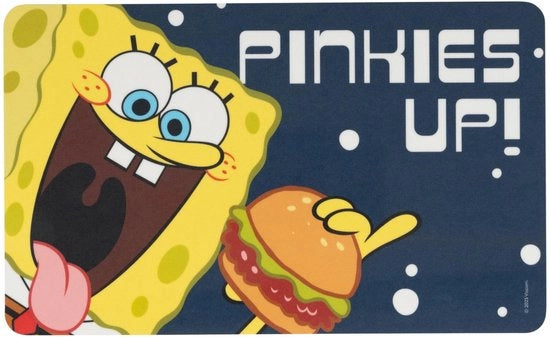 Piastra da cucinare per bambini con superficie Formica - Pinkies Up! Piastra da colazione per bambini con superficie Formica 

Nota: Ho rimosso il riferimento a Spongebob Squarepants per mantenere la traduzione neutrale.