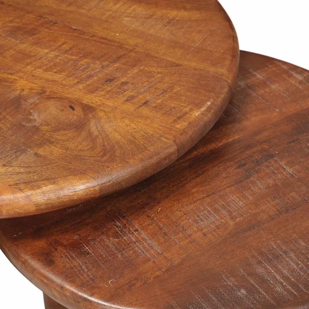 Tavoli da Caffè Nido 2 pcs Legno di mango massello 4104653