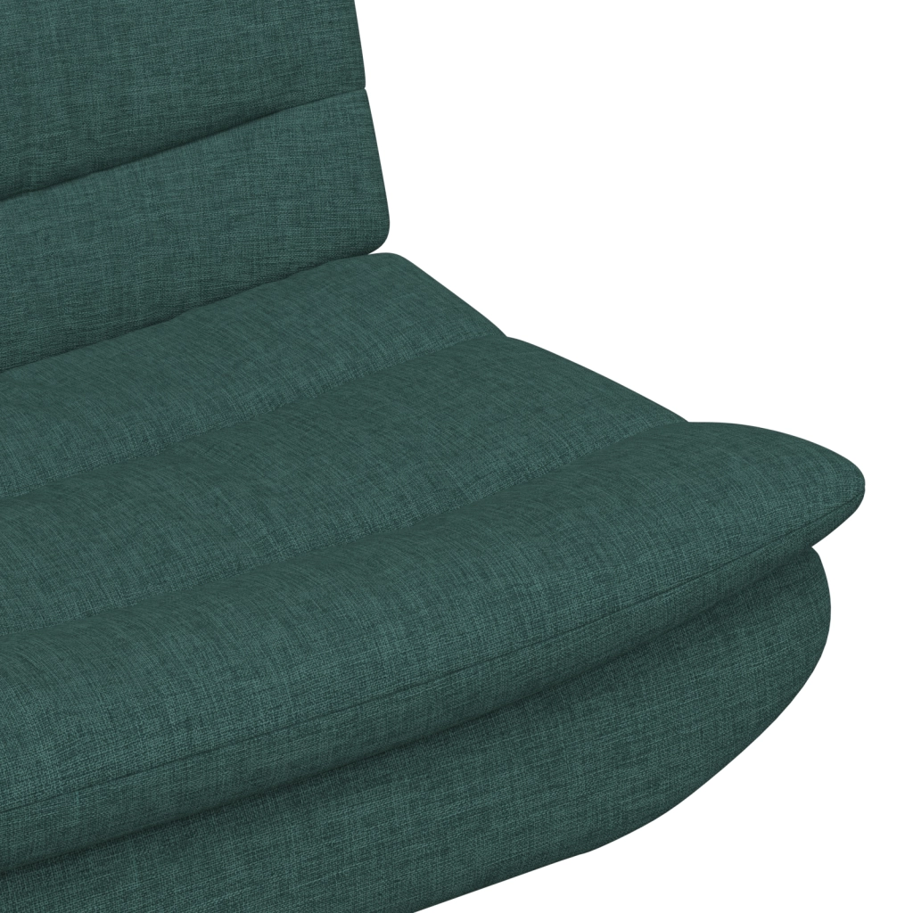 Sedia girevole Verde scuro Tessuto Standard Girevole