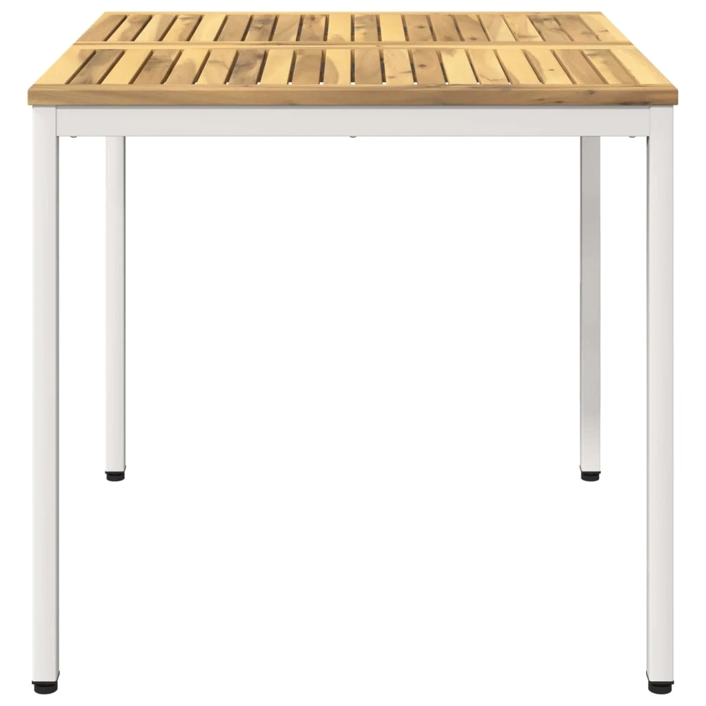 Tavolo da cena da giardino Bianco 80 x 80,5 x 75 cm 901759